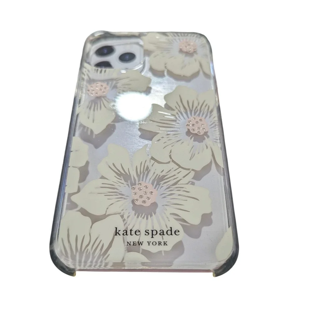 Z9U Kate Spade NY- Hardshell‎ Case iPhone 11 PRO / XS / X  HOLLYHOCK
